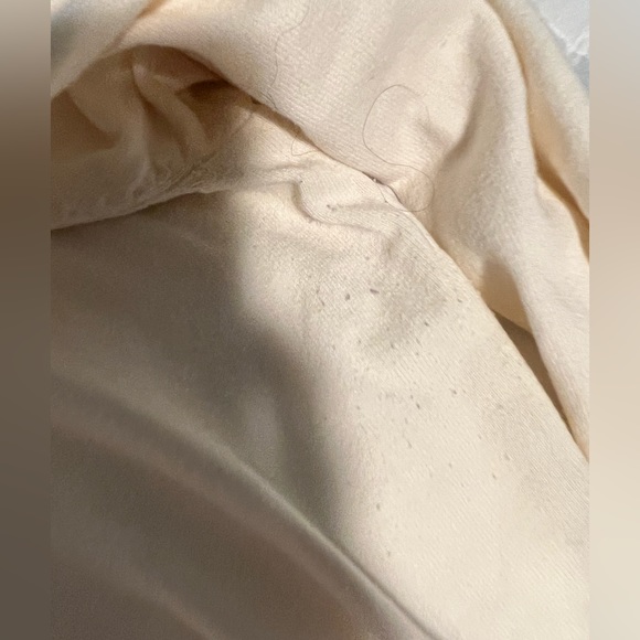 Gap off white/cream cotton turtleneck sweater - Picture 4 of 5